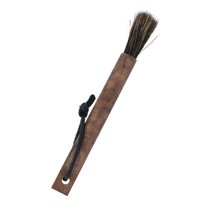 Coffee Grinder Cleaning Brush Wood Handle Natural Bristles Coffee Grinder Brush for Home Kitchen V1294-YM0523-3118210304911