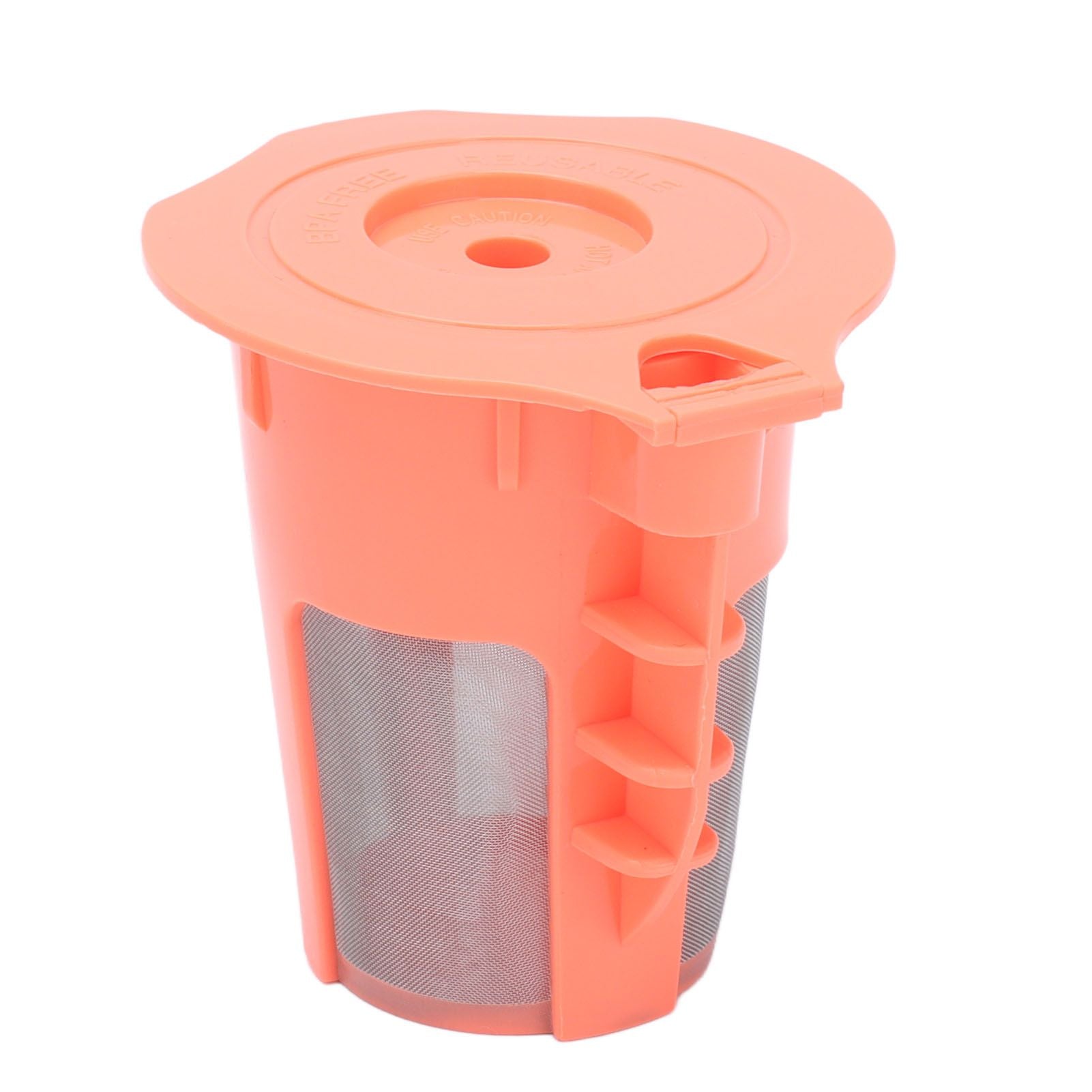 2Pcs Refillable Coffee Filter Cup Reusable Coffee Capsule Cup for 2.0 K200 K300 K350 K360 K400 Red V1294-YM0523-3118210305211