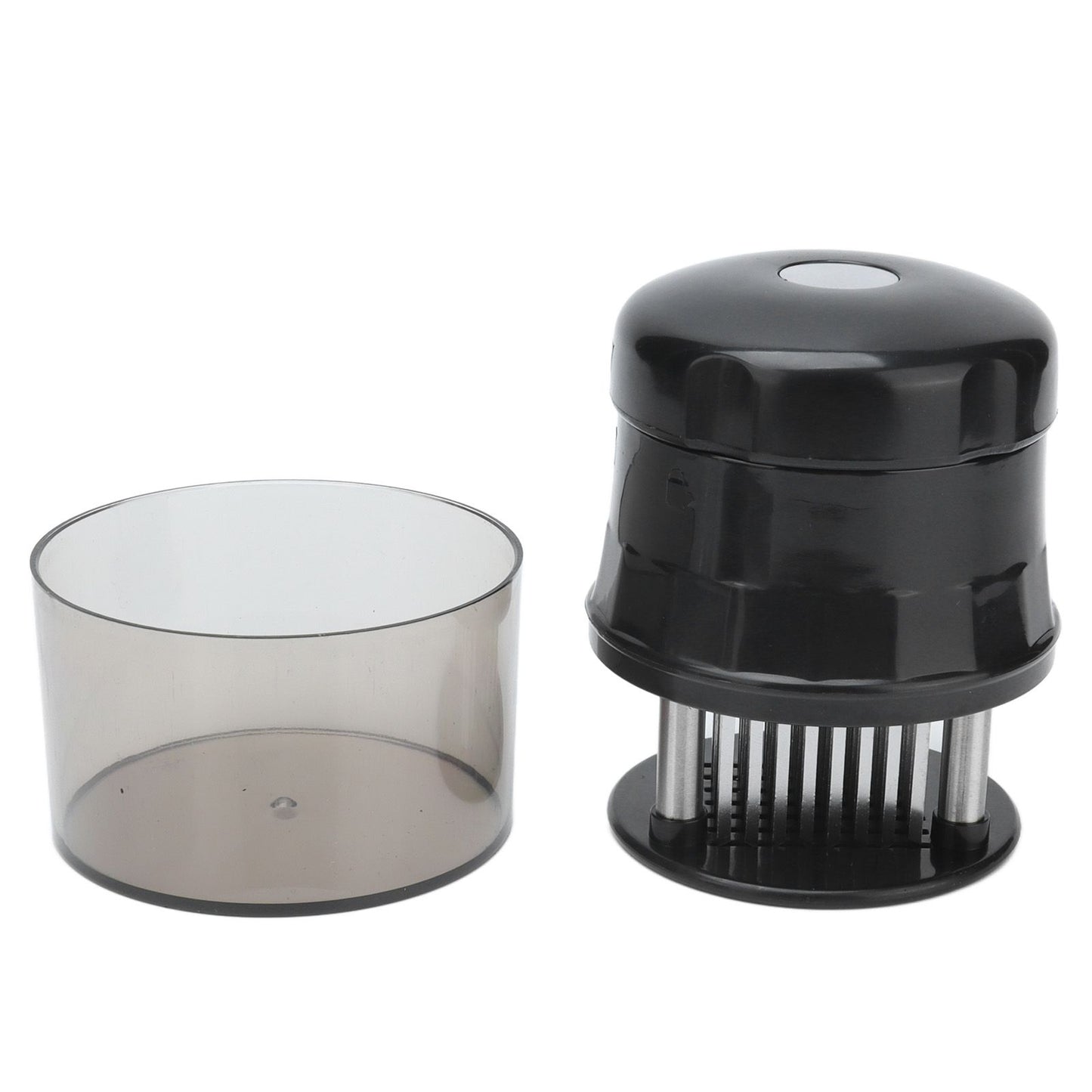 Meat Tenderizer Stainless Steel Ultra Thin Needle Blades Kitchen Cooking Tool with Protective Cover for V1294-YM0523-3118210306211