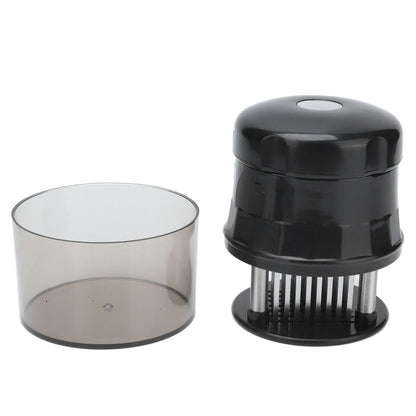 Meat Tenderizer Stainless Steel Ultra Thin Needle Blades Kitchen Cooking Tool with Protective Cover for V1294-YM0523-3118210306211