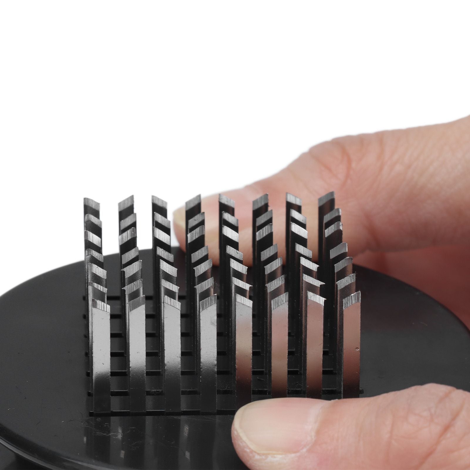 Meat Tenderizer Stainless Steel Ultra Thin Needle Blades Kitchen Cooking Tool with Protective Cover for V1294-YM0523-3118210306211
