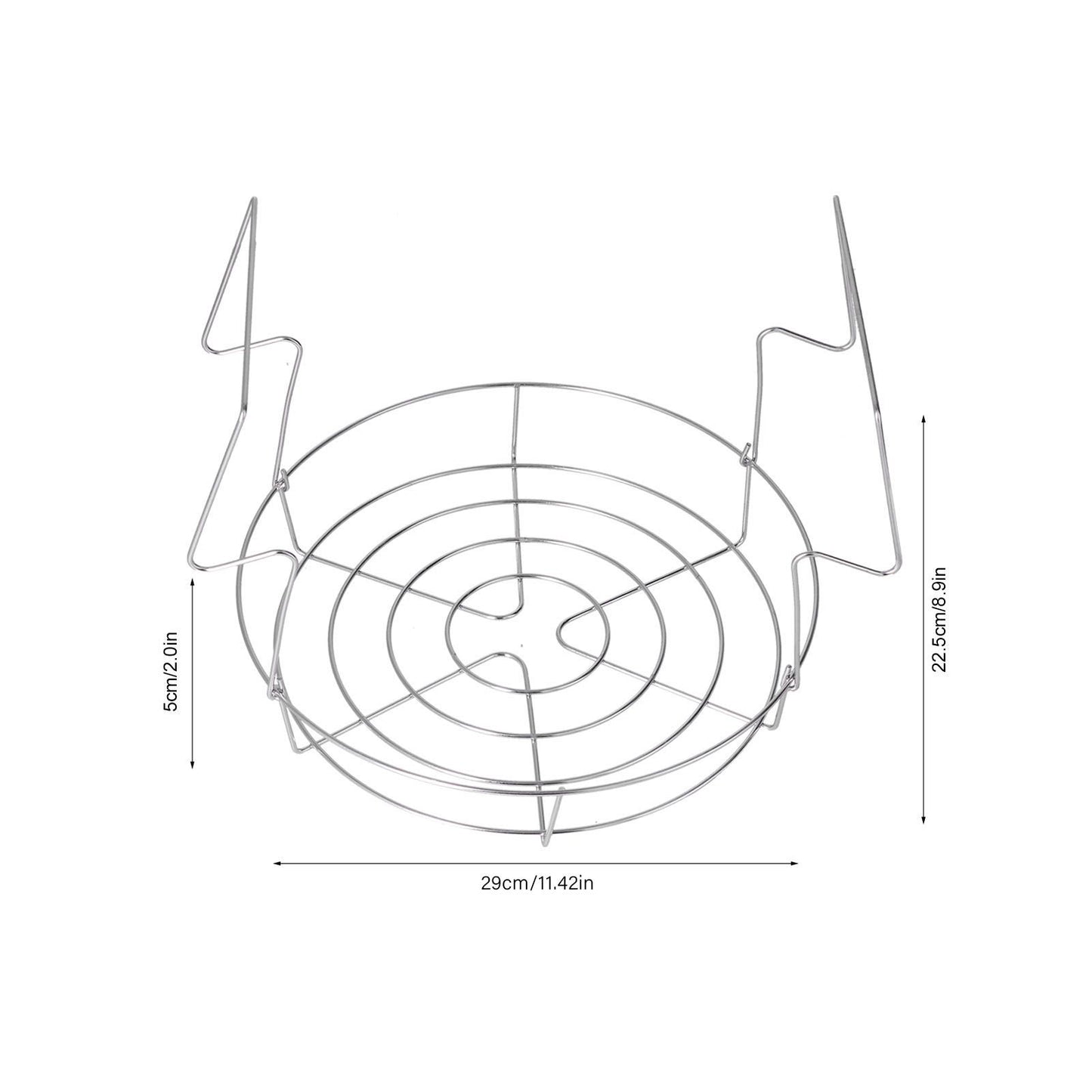 Stainless Steel Canning Rack Anti Rust Anti Scalding Foldable Contoured Steel Handles Rack V1294-YM0523-3118210306311