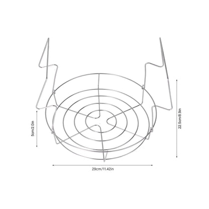Stainless Steel Canning Rack Anti Rust Anti Scalding Foldable Contoured Steel Handles Rack V1294-YM0523-3118210306311