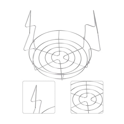 Stainless Steel Canning Rack Anti Rust Anti Scalding Foldable Contoured Steel Handles Rack V1294-YM0523-3118210306311