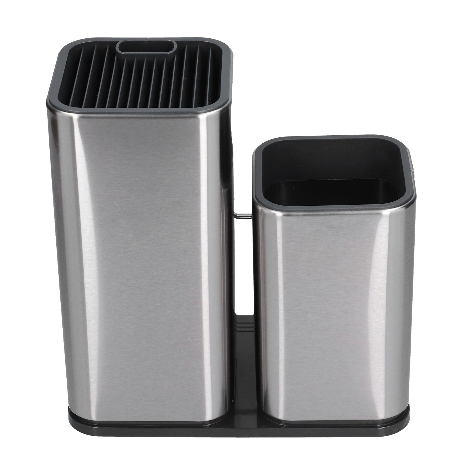 2 in 1 Knife Holder with Cutting Board Organizer Stainless Steel Kitchen Storage Accessory V1294-YM0523-3118210306411