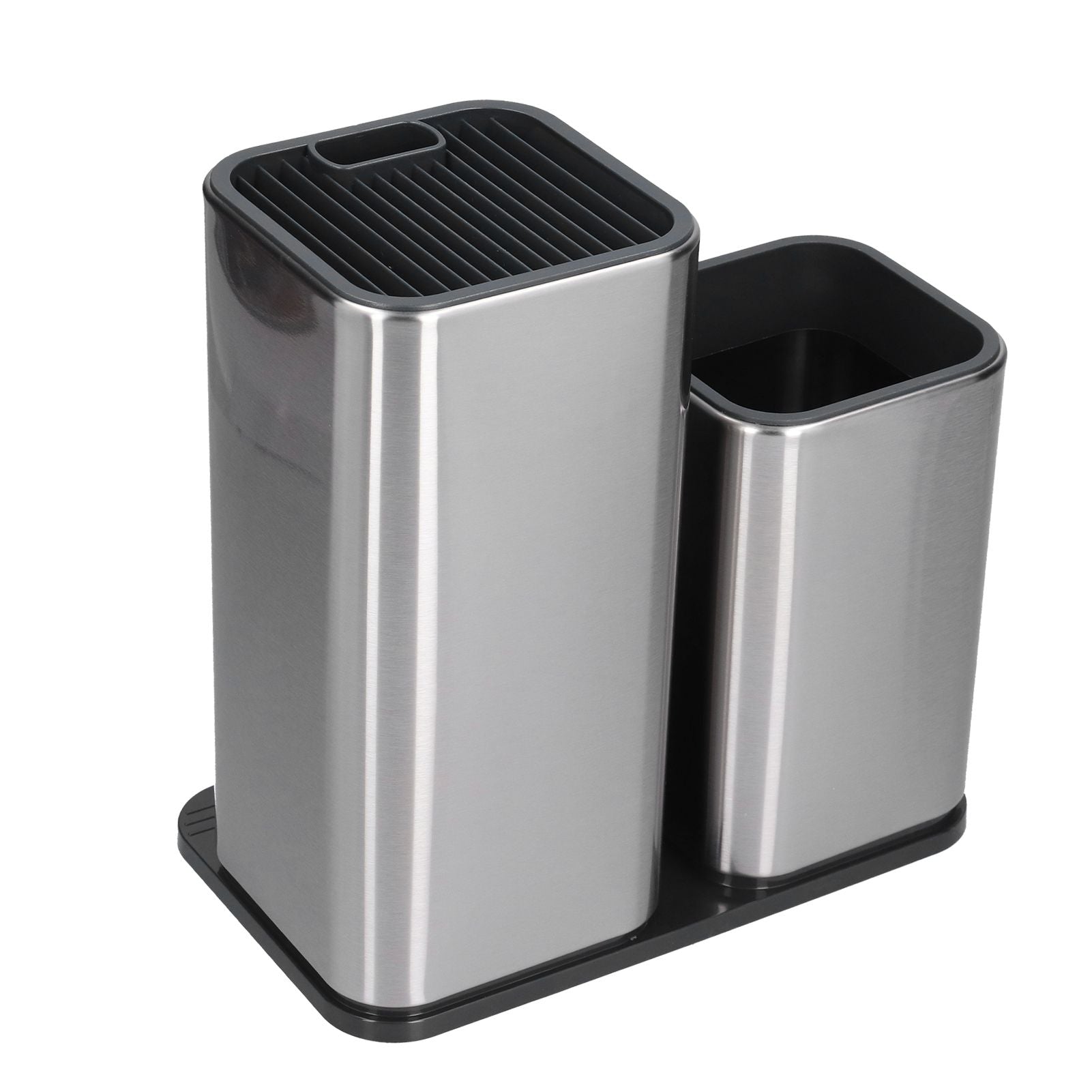 2 in 1 Knife Holder with Cutting Board Organizer Stainless Steel Kitchen Storage Accessory V1294-YM0523-3118210306411