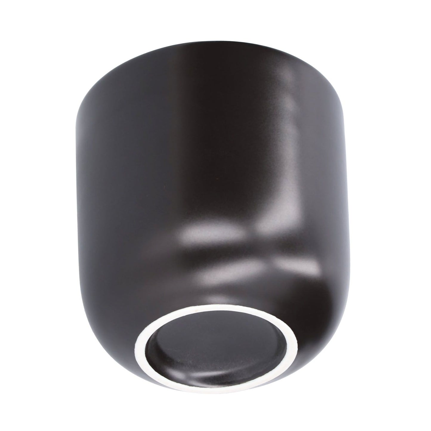 2Pcs Bevel Ceramic Coffee Cup 100ml Thickened Hand Made Coffee Mug for Home Office RestaurantMatte Black V1294-YM0523-3118210307311