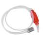 Homebrew Siphon Hose Manual Soft Plastic Syphon Tube Wine Beer Making Brewing Equipment ToolRed V1294-YM0523-3118210307411