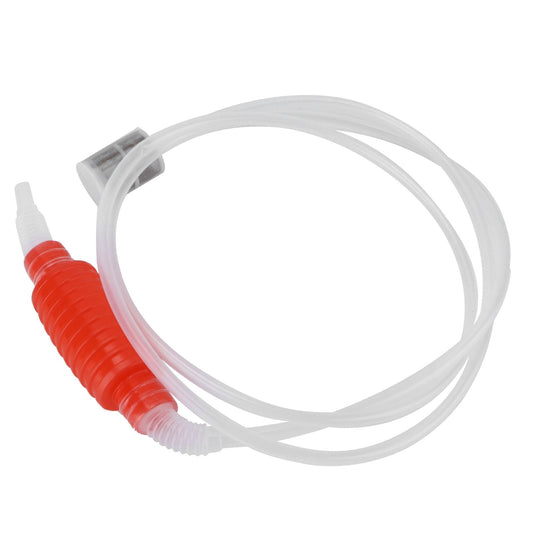 Homebrew Siphon Hose Manual Soft Plastic Syphon Tube Wine Beer Making Brewing Equipment ToolRed V1294-YM0523-3118210307411