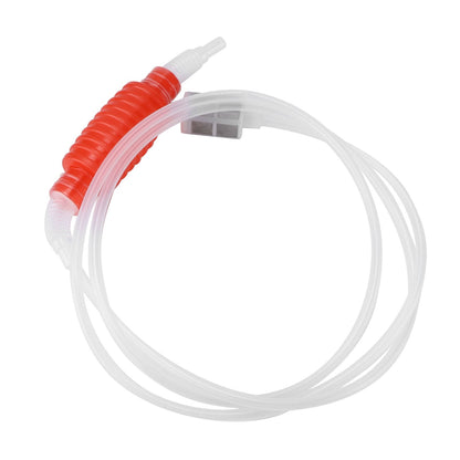 Homebrew Siphon Hose Manual Soft Plastic Syphon Tube Wine Beer Making Brewing Equipment ToolRed V1294-YM0523-3118210307411