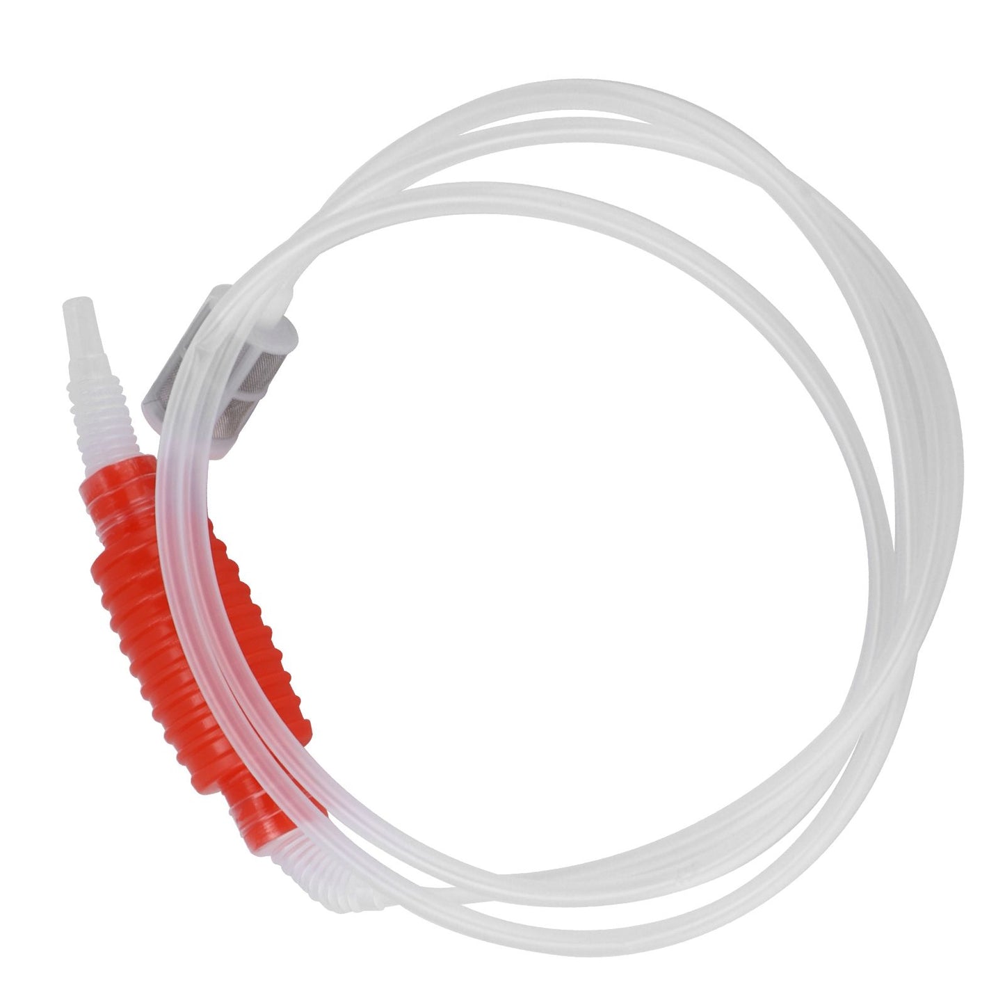 Homebrew Siphon Hose Manual Soft Plastic Syphon Tube Wine Beer Making Brewing Equipment ToolRed V1294-YM0523-3118210307411