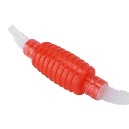 Homebrew Siphon Hose Manual Soft Plastic Syphon Tube Wine Beer Making Brewing Equipment ToolRed V1294-YM0523-3118210307411