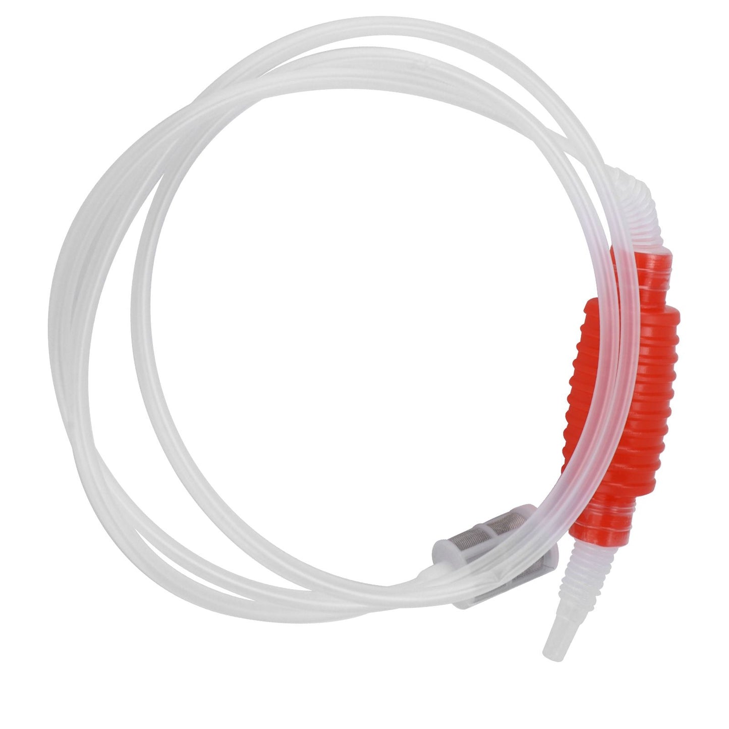 Homebrew Siphon Hose Manual Soft Plastic Syphon Tube Wine Beer Making Brewing Equipment ToolRed V1294-YM0523-3118210307411