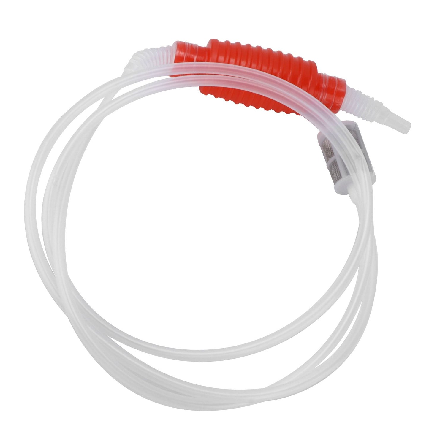 Homebrew Siphon Hose Manual Soft Plastic Syphon Tube Wine Beer Making Brewing Equipment ToolRed V1294-YM0523-3118210307411