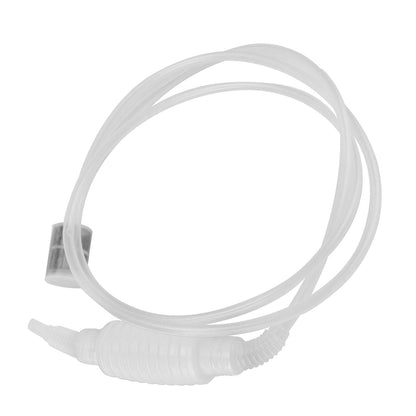 Homebrew Siphon Hose Manual Soft Plastic Syphon Tube Wine Beer Making Brewing Equipment ToolWhite V1294-YM0523-3118210307412