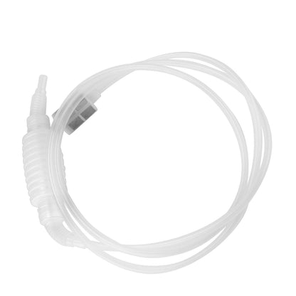 Homebrew Siphon Hose Manual Soft Plastic Syphon Tube Wine Beer Making Brewing Equipment ToolWhite V1294-YM0523-3118210307412