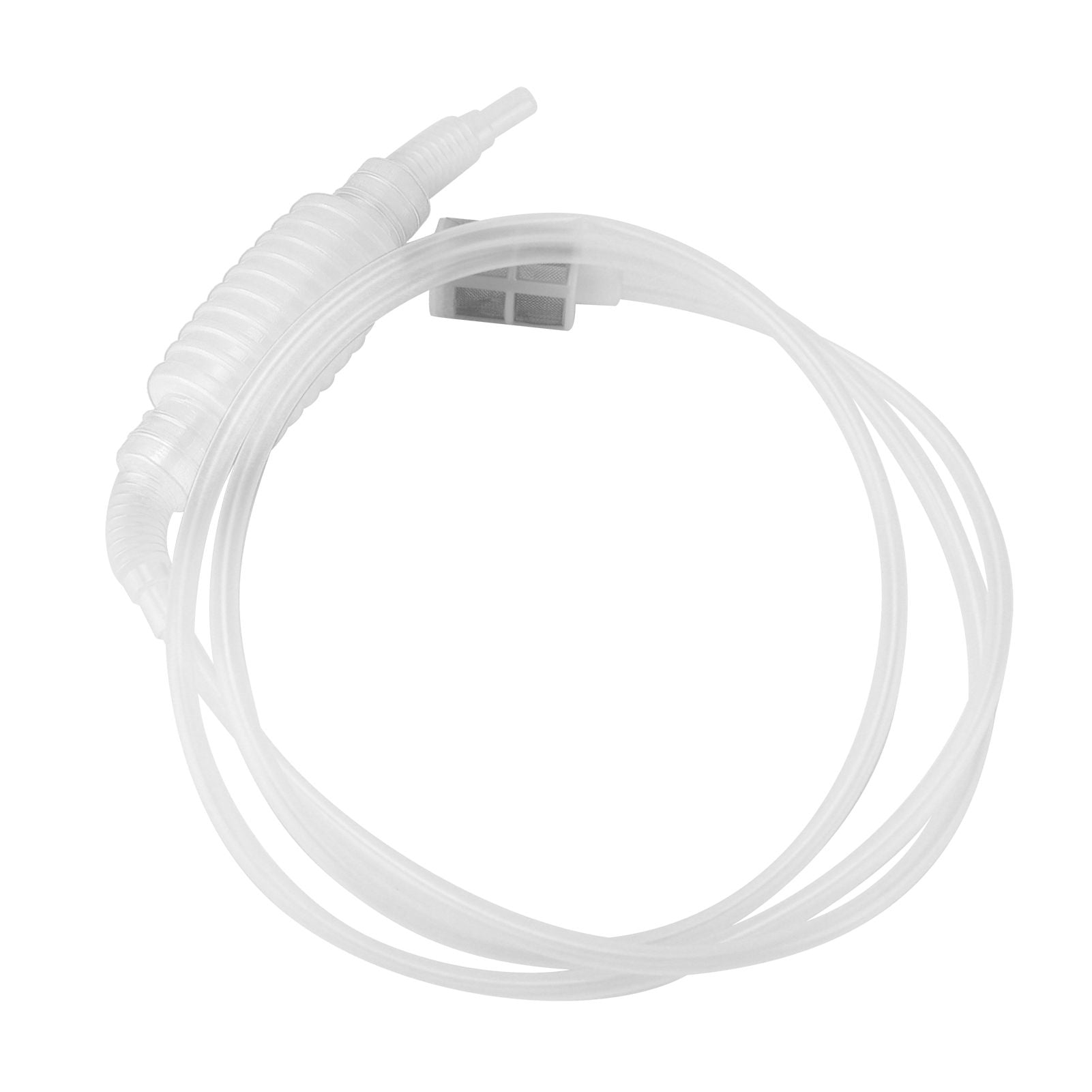 Homebrew Siphon Hose Manual Soft Plastic Syphon Tube Wine Beer Making Brewing Equipment ToolWhite V1294-YM0523-3118210307412