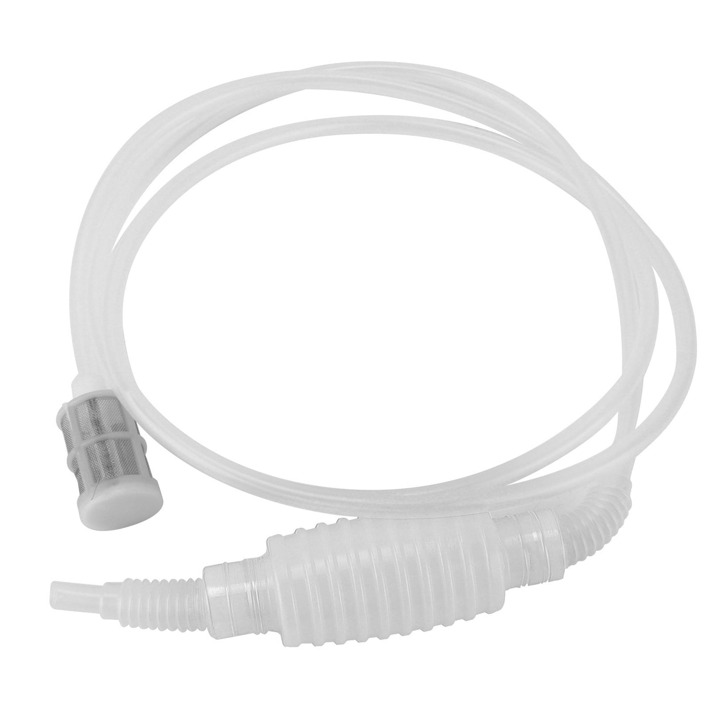 Homebrew Siphon Hose Manual Soft Plastic Syphon Tube Wine Beer Making Brewing Equipment ToolWhite V1294-YM0523-3118210307412