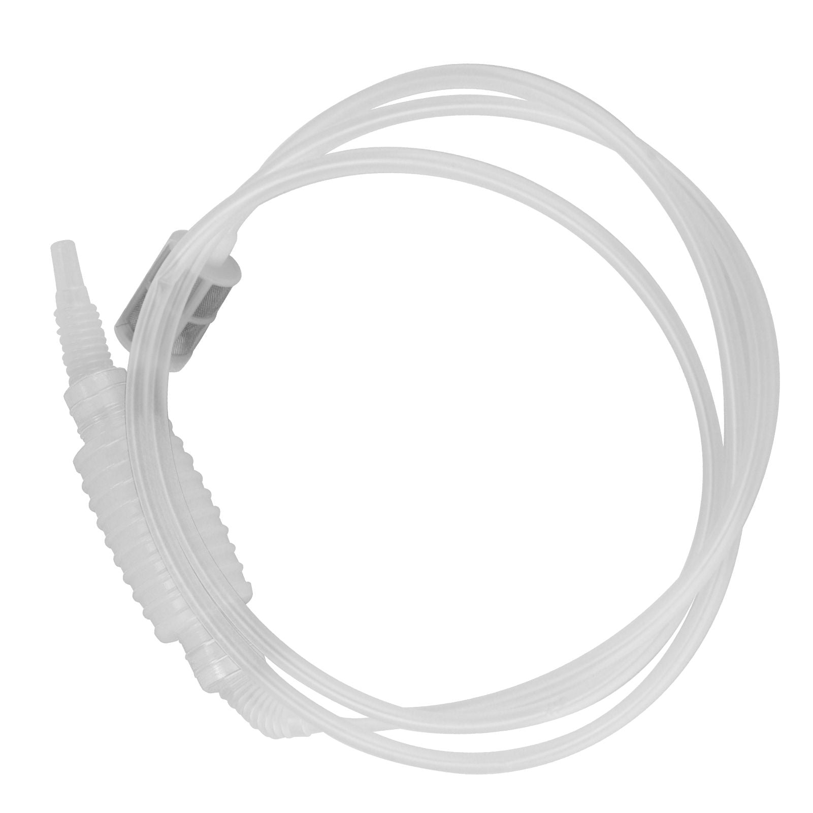 Homebrew Siphon Hose Manual Soft Plastic Syphon Tube Wine Beer Making Brewing Equipment ToolWhite V1294-YM0523-3118210307412