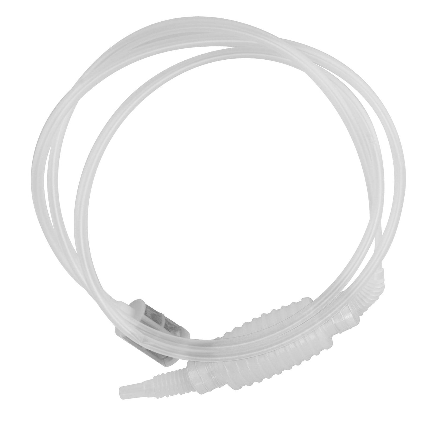 Homebrew Siphon Hose Manual Soft Plastic Syphon Tube Wine Beer Making Brewing Equipment ToolWhite V1294-YM0523-3118210307412