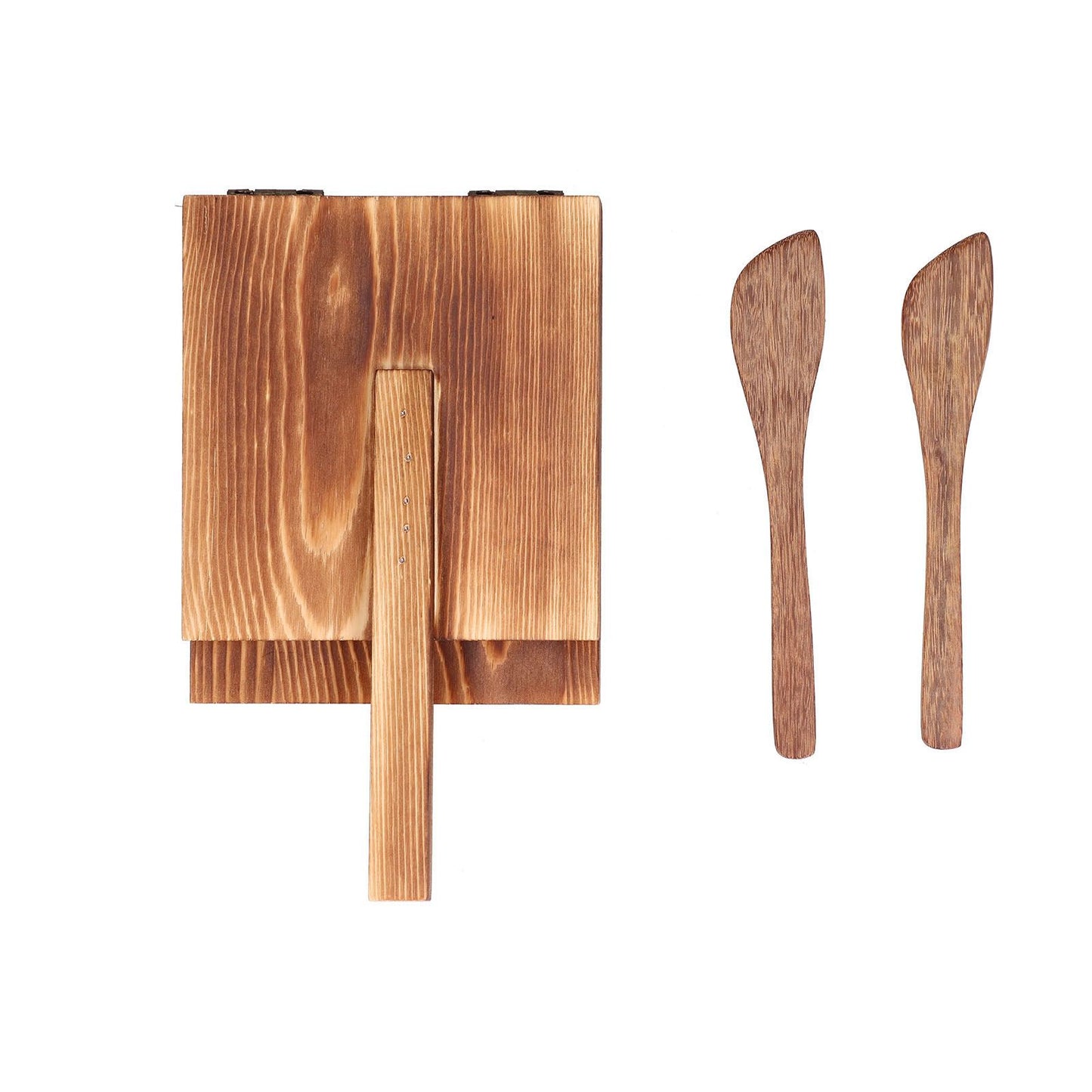 Tortilla Press Wood Multifunction Nonslip Wooden Handle Fine Workmanship Dough Pressing Tool V1294-YM0523-3118210307511