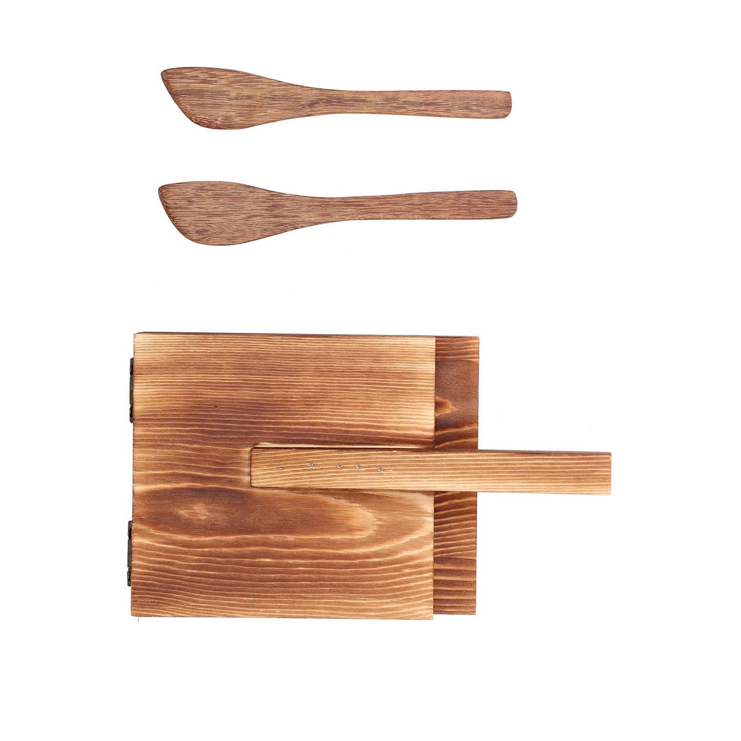 Tortilla Press Wood Multifunction Nonslip Wooden Handle Fine Workmanship Dough Pressing Tool V1294-YM0523-3118210307511