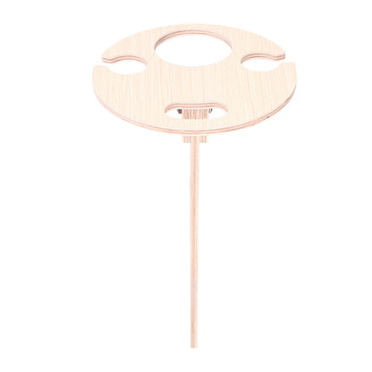 Wine Table Environmental Friendly Wooden Products Round Shape Collapsible Outdoor Wine Table V1294-YM0523-3118210307611