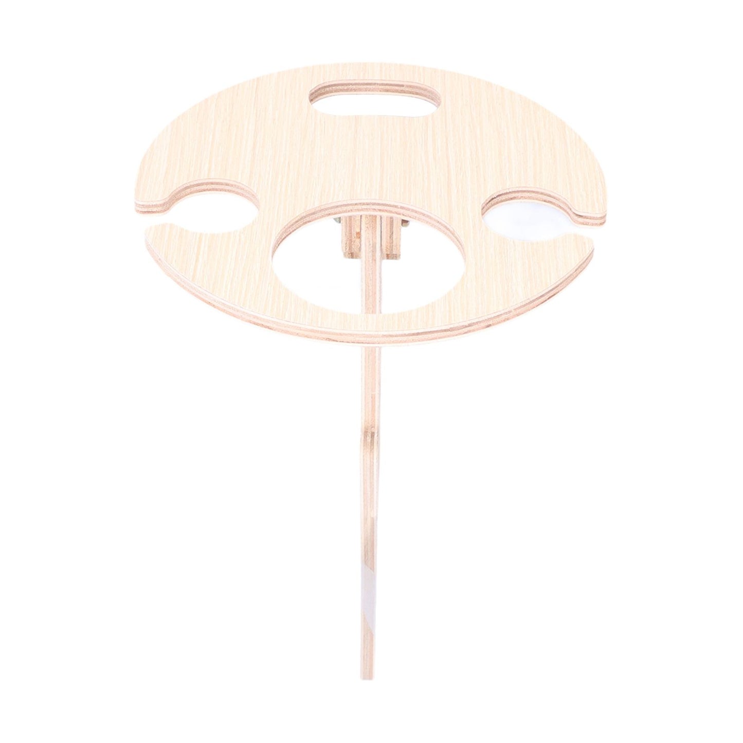 Wine Table Environmental Friendly Wooden Products Round Shape Collapsible Outdoor Wine Table V1294-YM0523-3118210307611