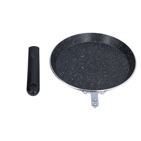 6in Frying Pan Flat Bottomed Pancake Pan Medical Stone Nonstick Frying Pan for Kitchen Induction Cooker V1294-YM0523-3118210308411