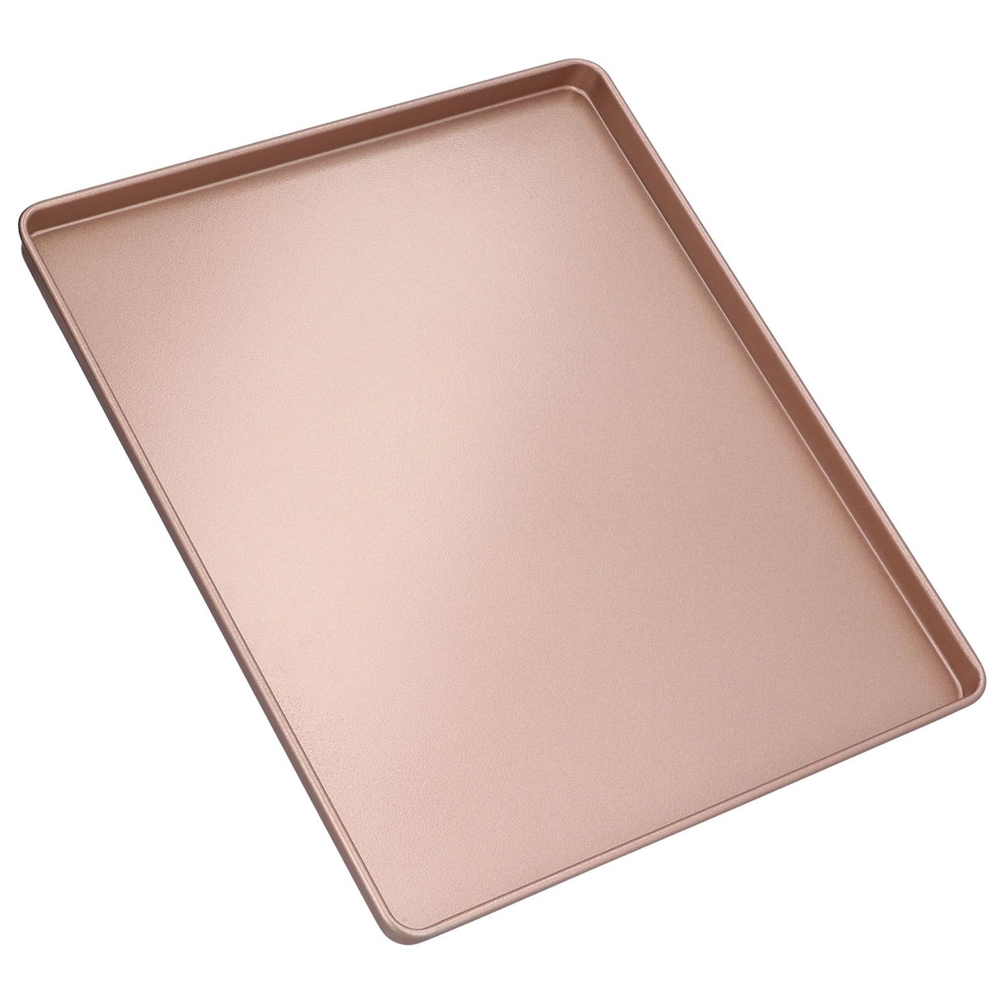 Multifunctional Baking Pan Rose Gold Non Stick Pizza Bread Bakeware Carbon Steel Rectangle Baking Tray V1294-YM0523-3118210308611