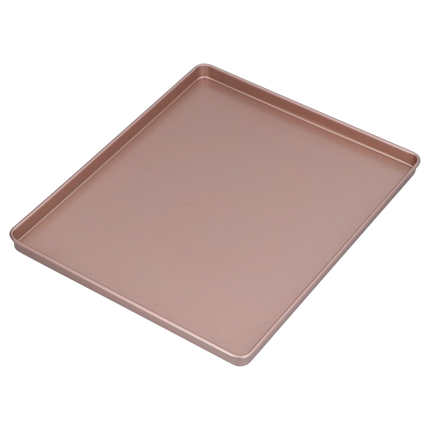 Multifunctional Baking Pan Rose Gold Non Stick Pizza Bread Bakeware Carbon Steel Rectangle Baking Tray V1294-YM0523-3118210308611