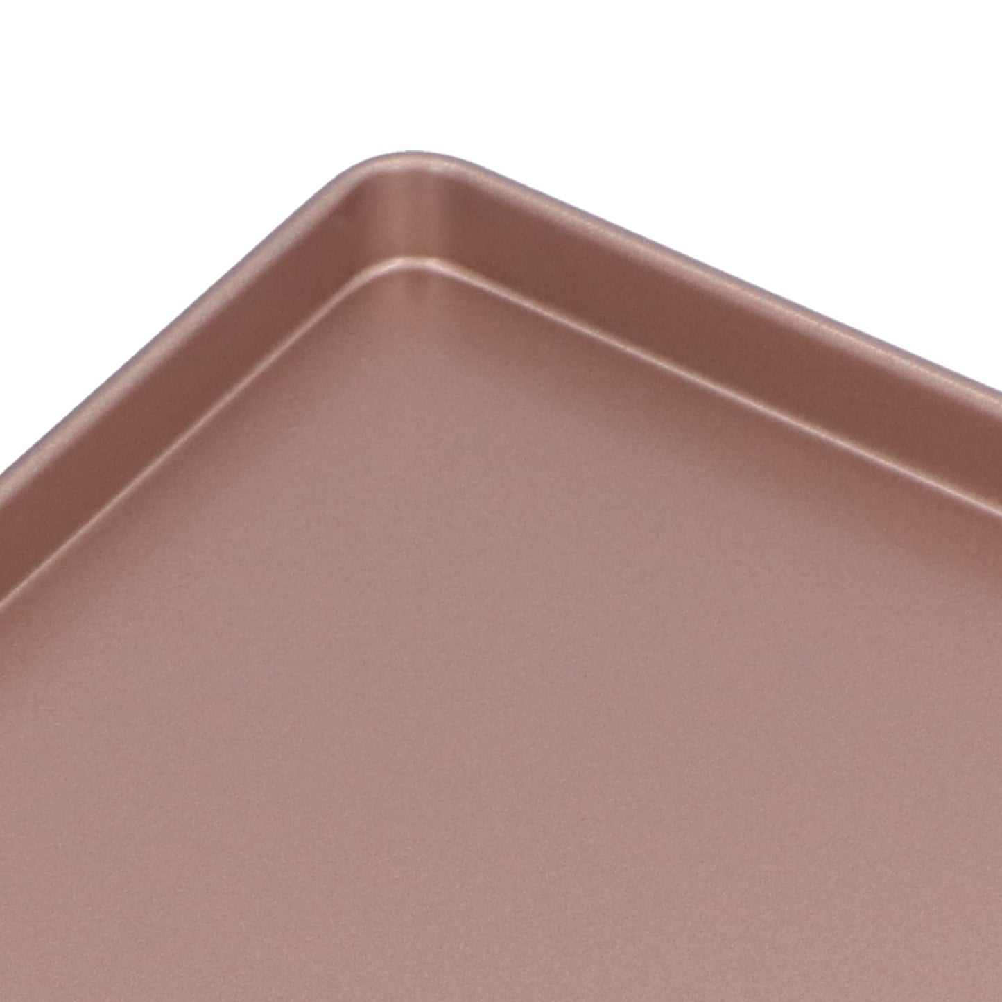 Multifunctional Baking Pan Rose Gold Non Stick Pizza Bread Bakeware Carbon Steel Rectangle Baking Tray V1294-YM0523-3118210308611