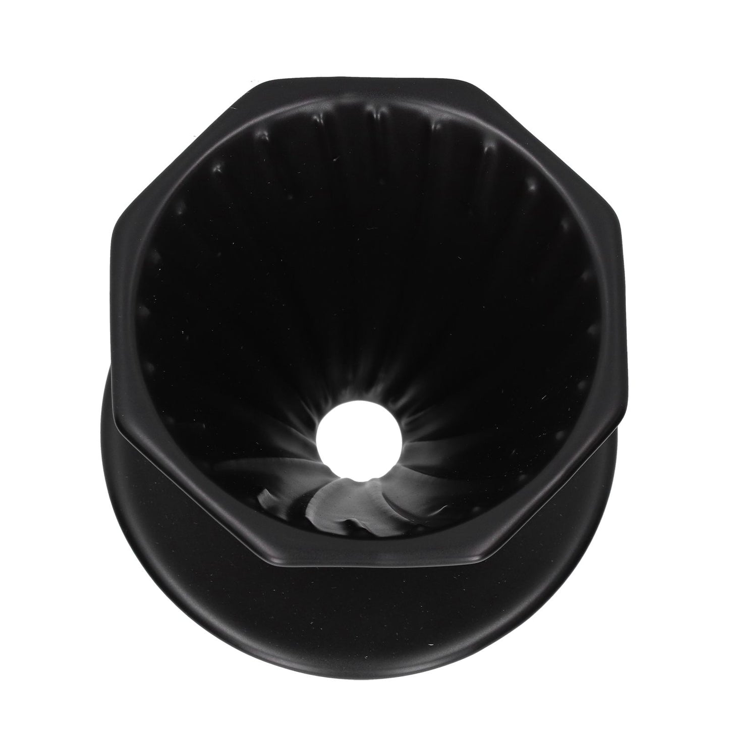 Coffee Dripper Ceramic Convenient Reliable Exquisite Portable Size Simple Design Pour Over Coffee DripperBlack V1294-YM0523-3118210311112