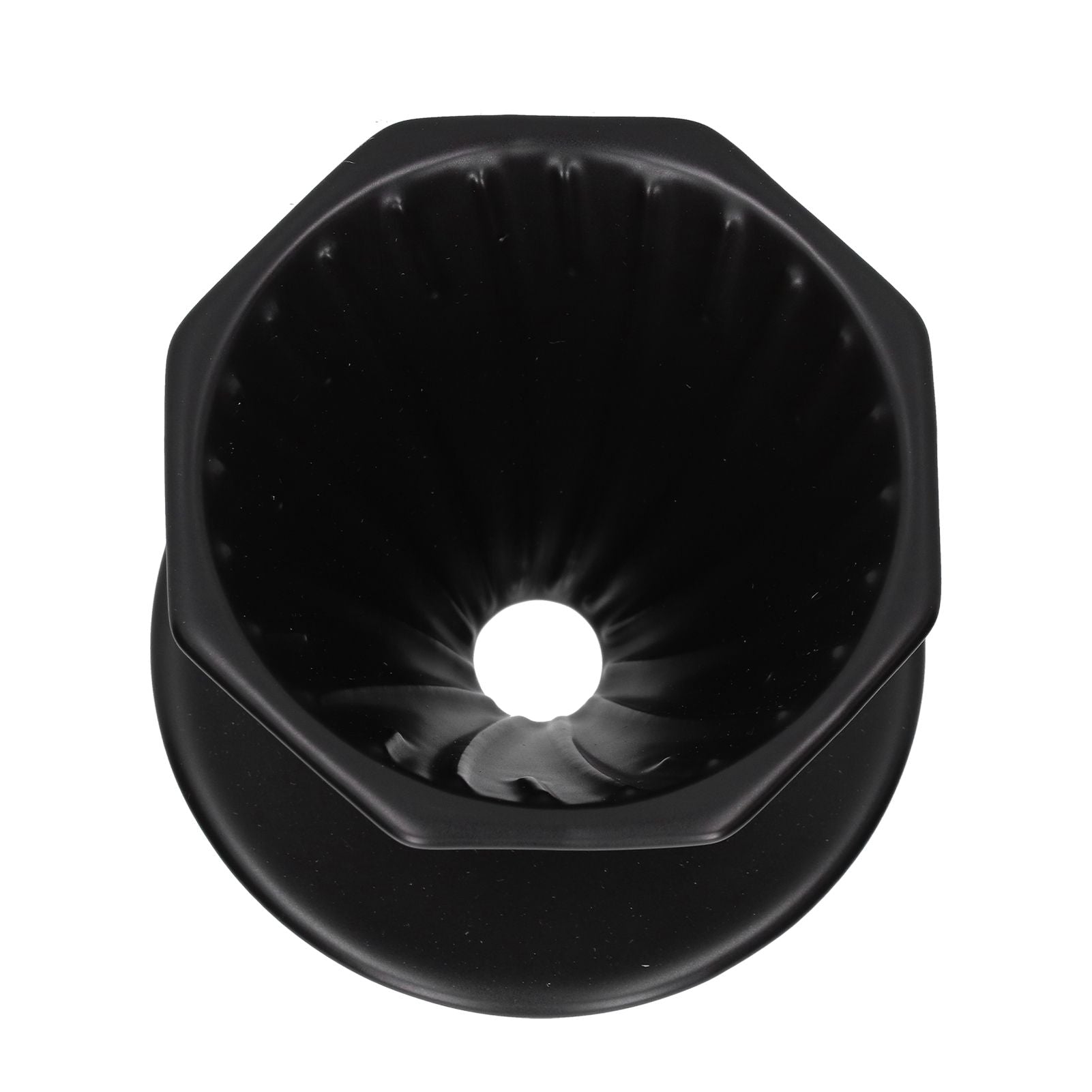 Coffee Dripper Ceramic Convenient Reliable Exquisite Portable Size Simple Design Pour Over Coffee DripperBlack V1294-YM0523-3118210311112