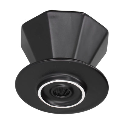 Coffee Dripper Ceramic Convenient Reliable Exquisite Portable Size Simple Design Pour Over Coffee DripperBlack V1294-YM0523-3118210311112