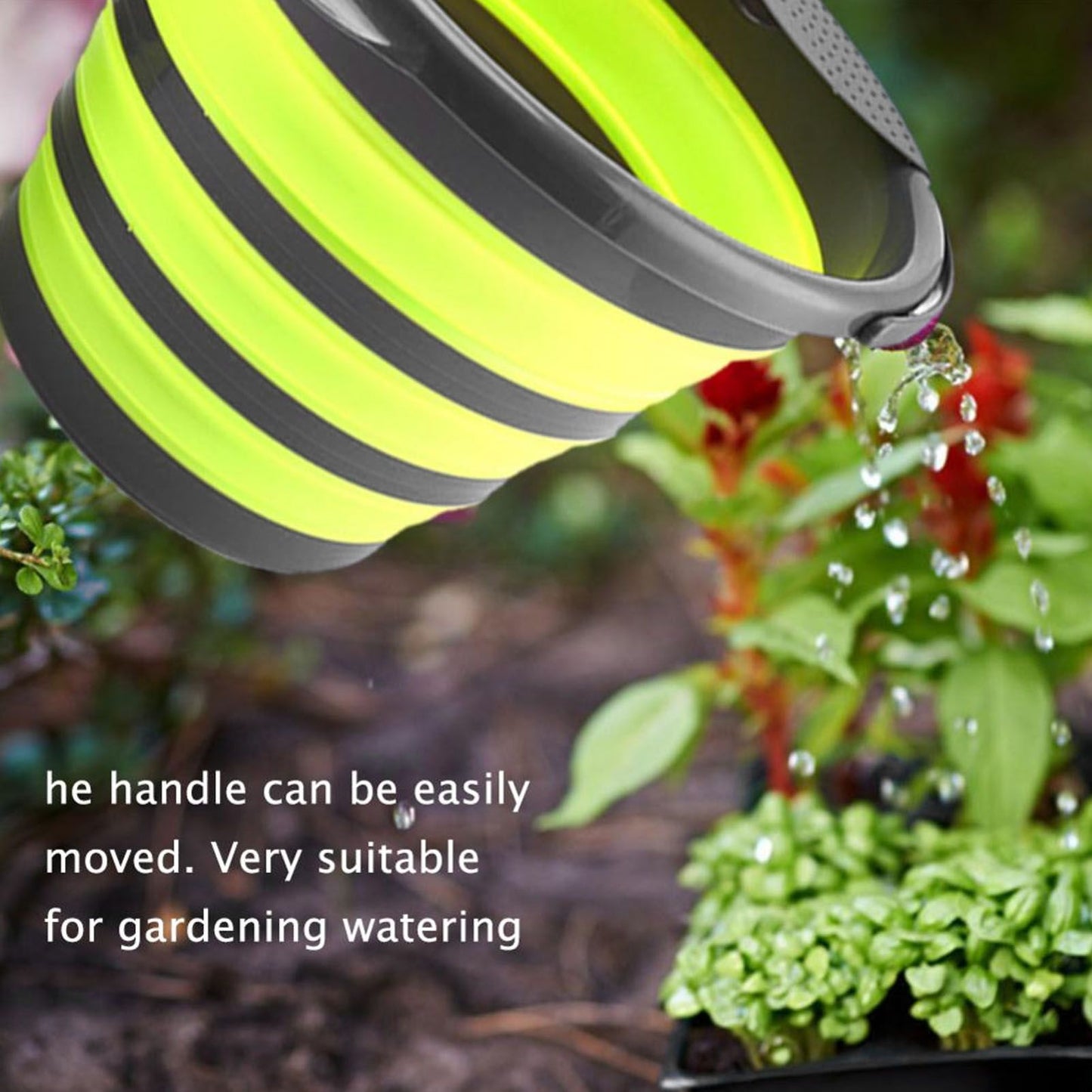 Collapsible Bucket 5L Large Capacity Multifunctional Nontoxic Ordorless Eco Friendly Folding Bucket V1294-YM0523-3118210316511