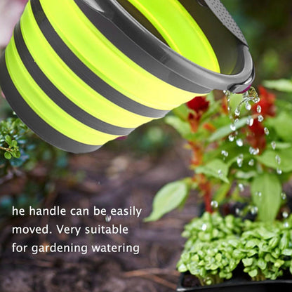 Collapsible Bucket 5L Large Capacity Multifunctional Nontoxic Ordorless Eco Friendly Folding Bucket V1294-YM0523-3118210316511