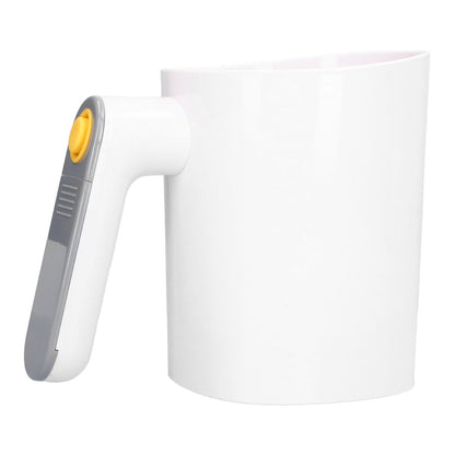 Flour Sieve 2 Using Modes Handheld Electric Cup Shape White Powder Sieve for Home Baking Flour Icing Sugar V1294-YM0523-3118210316611