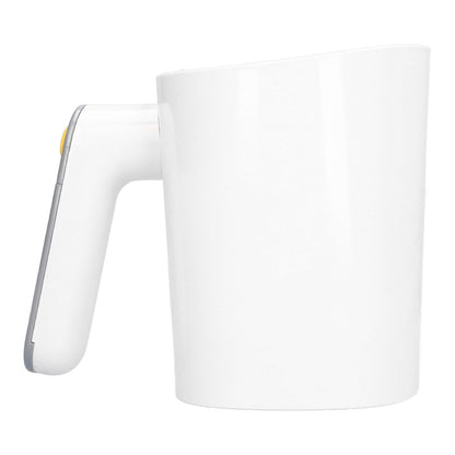 Flour Sieve 2 Using Modes Handheld Electric Cup Shape White Powder Sieve for Home Baking Flour Icing Sugar V1294-YM0523-3118210316611