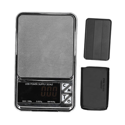 Electronic Scale LCD Display High Accuracy Lightweight Portable Stainless Steel Jewelry Scale V1294-YM0523-3118210317011