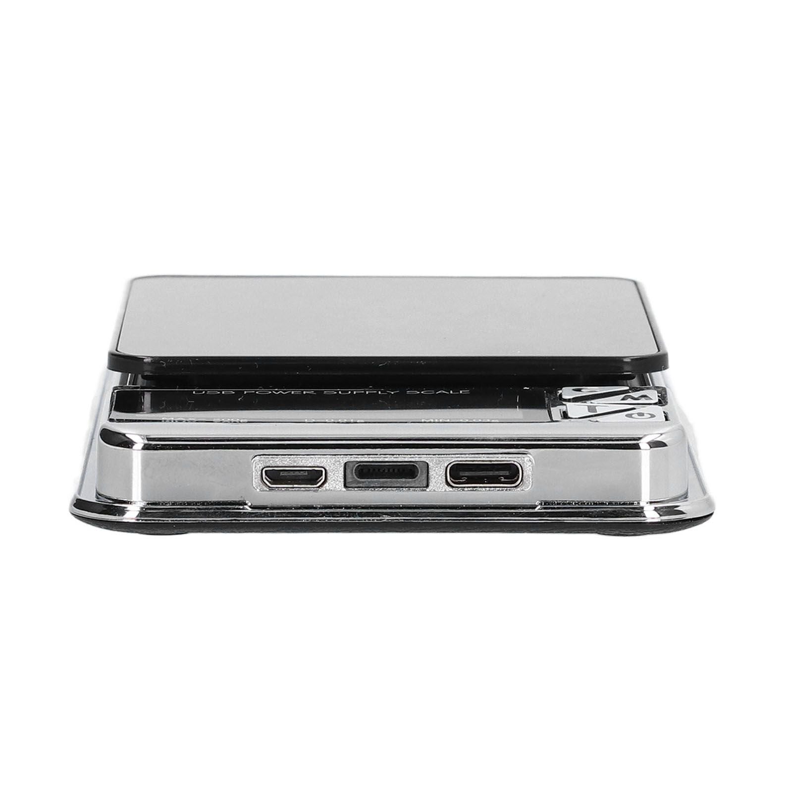 Electronic Scale LCD Display High Accuracy Lightweight Portable Stainless Steel Jewelry Scale V1294-YM0523-3118210317011