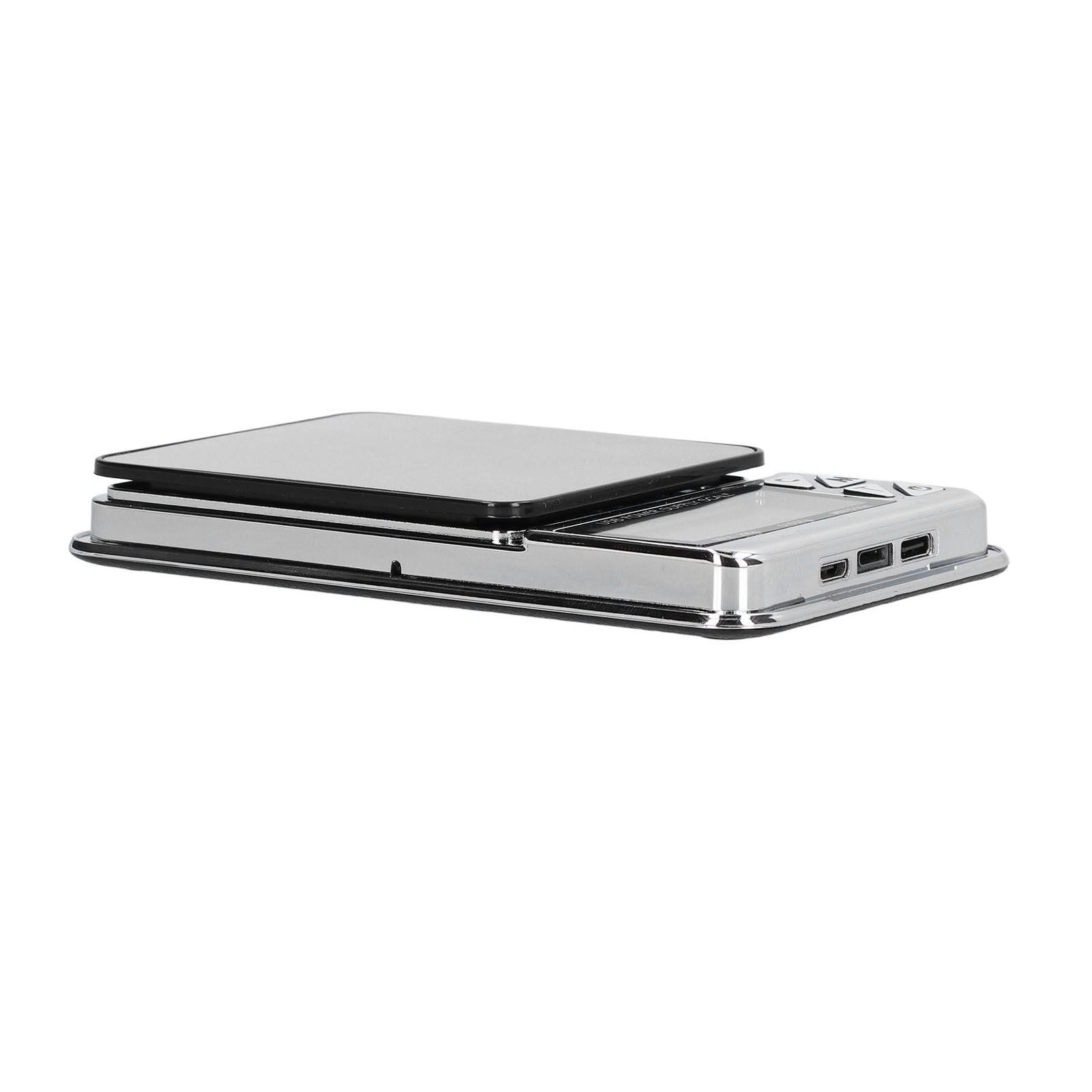 Electronic Scale LCD Display High Accuracy Lightweight Portable Stainless Steel Jewelry Scale V1294-YM0523-3118210317011