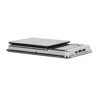 Electronic Scale LCD Display High Accuracy Lightweight Portable Stainless Steel Jewelry Scale V1294-YM0523-3118210317011
