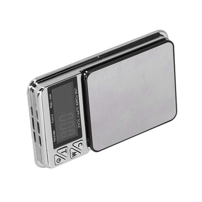 Electronic Scale LCD Display High Accuracy Lightweight Portable Stainless Steel Jewelry Scale V1294-YM0523-3118210317011