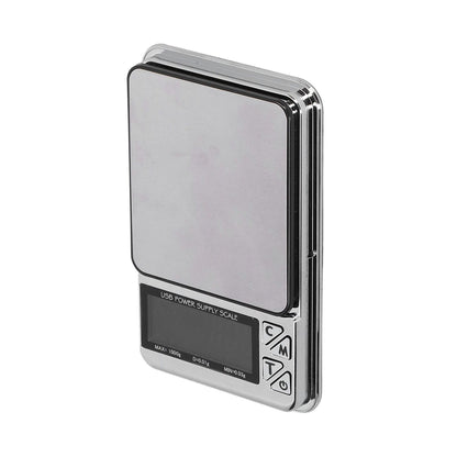 Electronic Scale LCD Display High Accuracy Lightweight Portable Stainless Steel Jewelry Scale V1294-YM0523-3118210317011