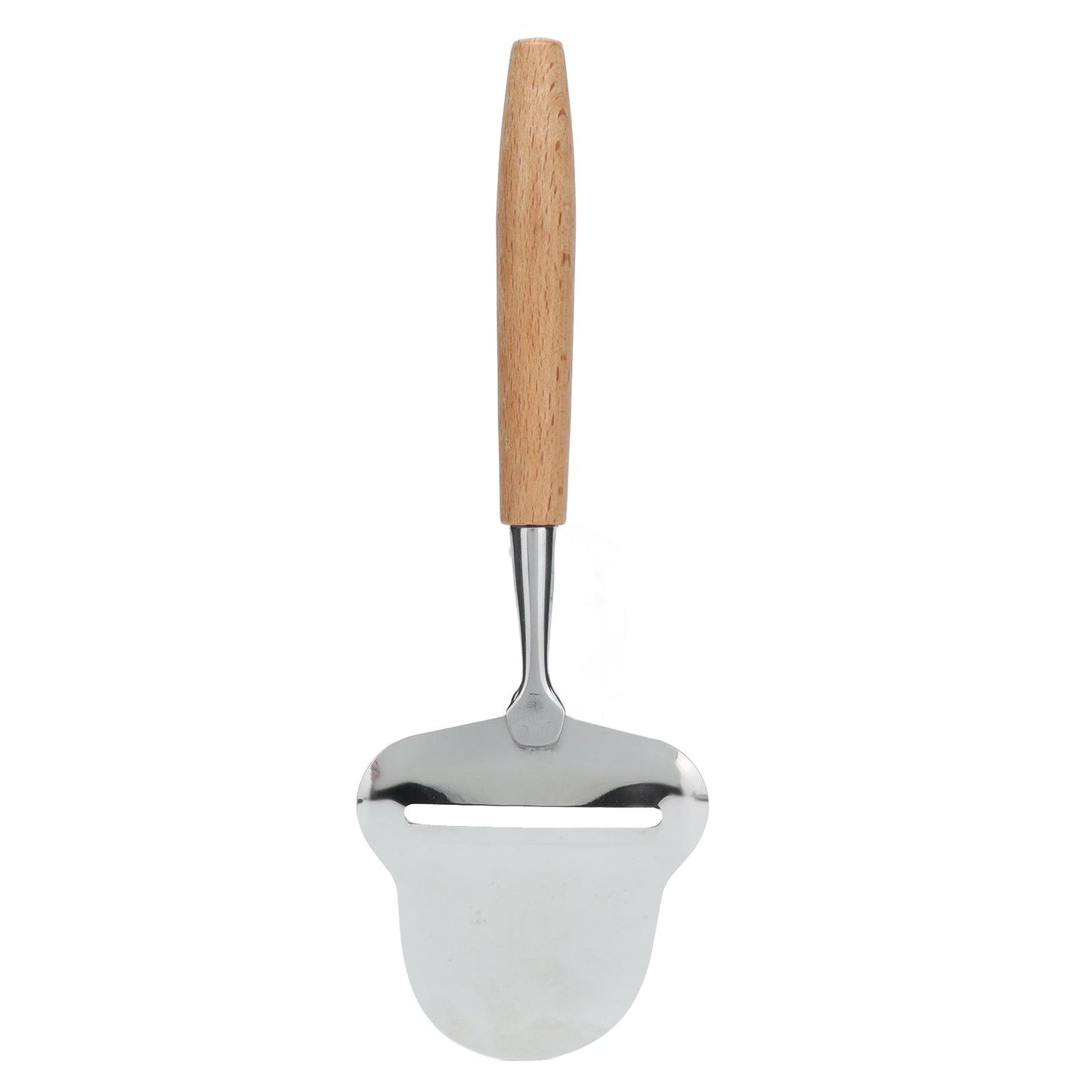 Wood Handle Cheese Spatula Stainless Steel Adjustable Thickness Cheese Planer for Semi Hard Cheese V1294-YM0523-3118210317911