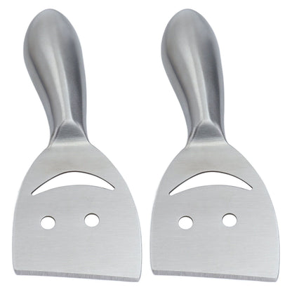 2pcs Cheese Plane Multifunctional Stainless Steel Smile Style Cheese Shaver for Kitchen Baking V1294-YM0523-3118210318111