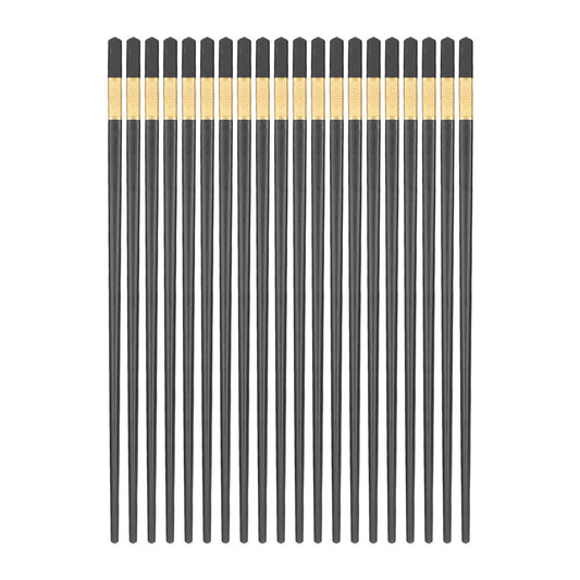 10 Pairs Chinese Chopsticks 9.5 Inch Fiberglass Chopsticks Reusable Dishwasher Safe Chopsticks V1294-YM0523-3118210318511