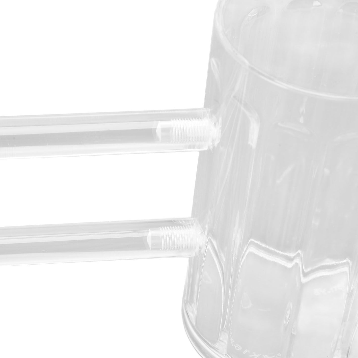 Beer Mug Siamese Anti Drop Exquisite Ergonomics Handle Glass Beer Stein with Connection Tubes for KTV Bar V1294-YM0523-3118210319111