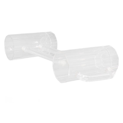 Beer Mug Acrylic Double Conjoined Beer Glass with Handle for Bar KTV Game Competition 430ml / 14.5oz V1294-YM0523-3118210319911